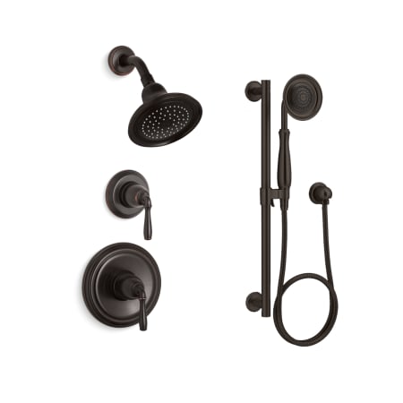 A large image of the Kohler K-DEVONSHIRE-RT11-4 Oil Rubbed Bronze (2BZ)