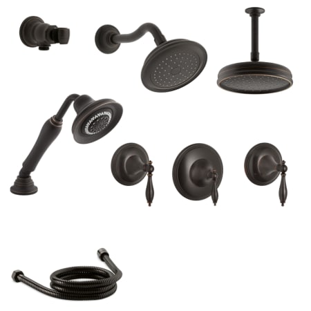 A large image of the Kohler K-FINIAL-DMS17-4ME Oil Rubbed Bronze (2BZ)