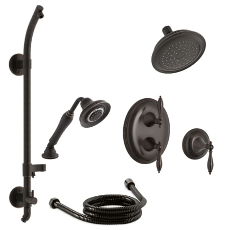 A large image of the Kohler K-FINIAL-SMS11HR-4ME Oil Rubbed Bronze (2BZ)