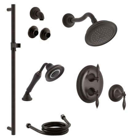 A large image of the Kohler K-FINIAL-SMS11S-4M Oil Rubbed Bronze (2BZ)