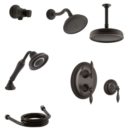 A large image of the Kohler K-FINIAL-SMS17-4M Oil Rubbed Bronze (2BZ)