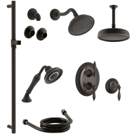 A large image of the Kohler K-FINIAL-SMS17S-4M Oil Rubbed Bronze (2BZ)
