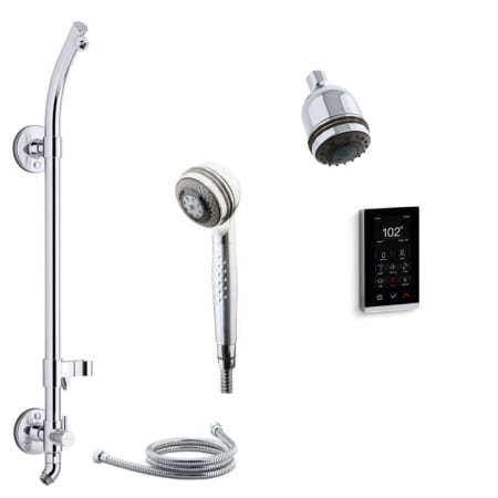 A large image of the Kohler K-MASTERSHOWER-DTV21HR Polished Chrome