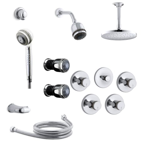 A large image of the Kohler K-MASTERSHOWER-MS28-7 Polished Chrome