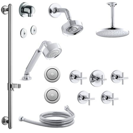 Kohler K-PURIST-MS28S-3-CP Polished Chrome Purist ...