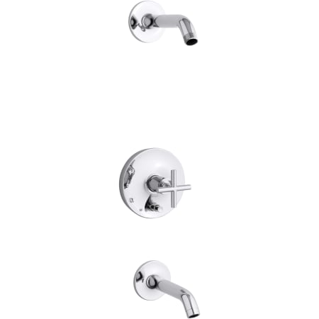 A large image of the Kohler K-T14420-3L Polished Chrome