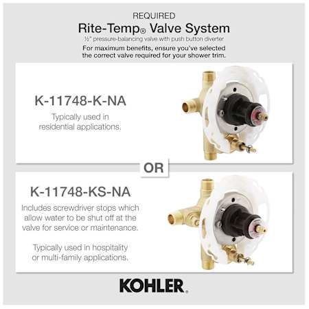 A large image of the Kohler K-T14421-4 Alternate Image