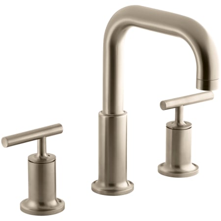 A large image of the Kohler K-T14428-4 Brushed Bronze