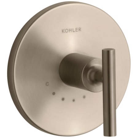A large image of the Kohler K-T14488-4 Brushed Bronze