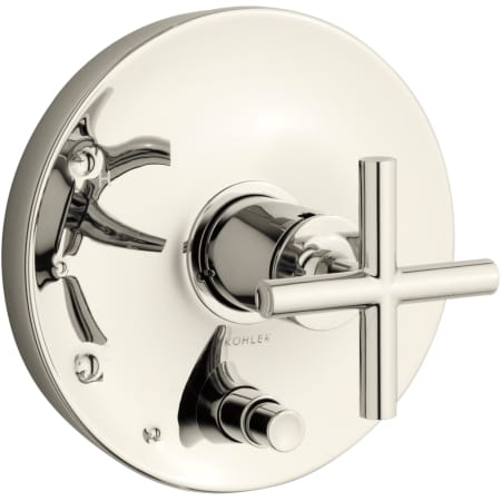 A large image of the Kohler K-T14501-3 Vibrant Polished Nickel