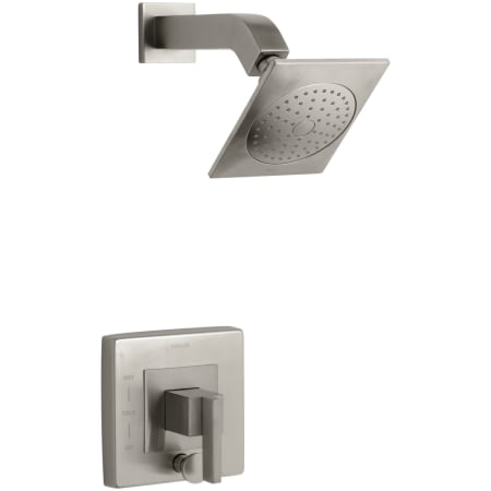 A large image of the Kohler K-T14665-4 Vibrant Brushed Nickel