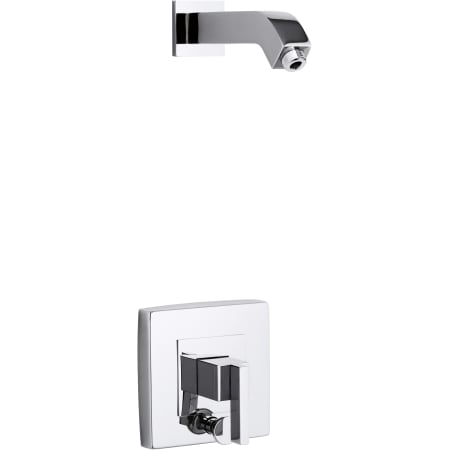 A large image of the Kohler K-T14665-4L Polished Chrome