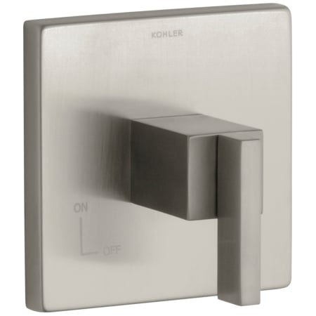 A large image of the Kohler K-T14674-4 Vibrant Brushed Nickel