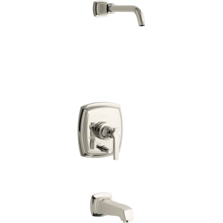 A large image of the Kohler K-T16233-4L Vibrant Polished Nickel