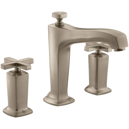 A large image of the Kohler K-T16236-3 Brushed Bronze