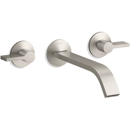 A large image of the Kohler K-T23888-4 Vibrant Brushed Nickel