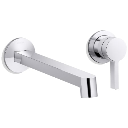 A large image of the Kohler K-T23889-77980-4 Polished Chrome