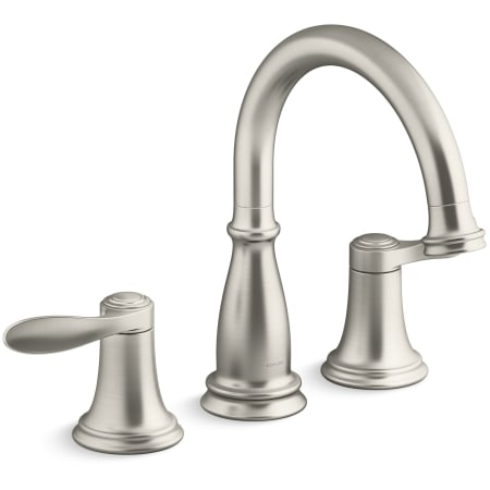 A large image of the Kohler K-T26428-4 Vibrant Brushed Nickel