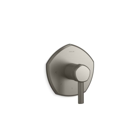 A large image of the Kohler K-T27040-4 Vibrant Brushed Nickel