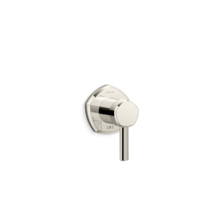 A large image of the Kohler K-T27041-4 Vibrant Polished Nickel