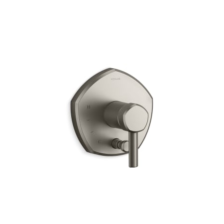 A large image of the Kohler K-T27044-4 Vibrant Brushed Nickel