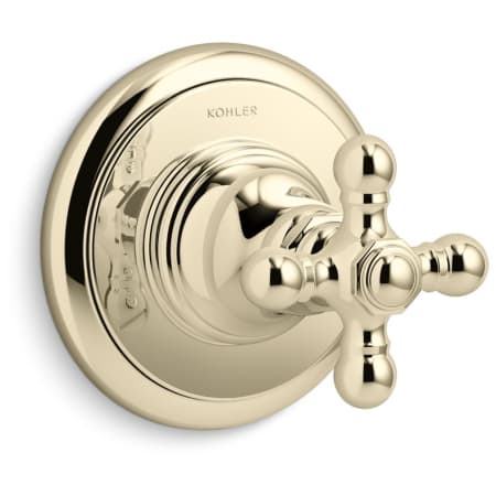 A large image of the Kohler K-T72770-3 Vibrant French Gold