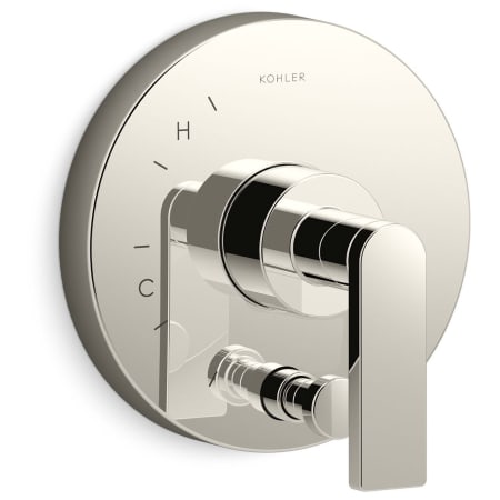 A large image of the Kohler K-T73117-4 Vibrant Polished Nickel