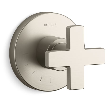 A large image of the Kohler K-T73135-3 Vibrant Brushed Nickel