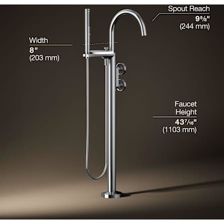 A large image of the Kohler K-T77984-9 Alternate Image