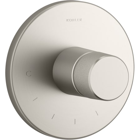 A large image of the Kohler K-T78027-8 Vibrant Brushed Nickel