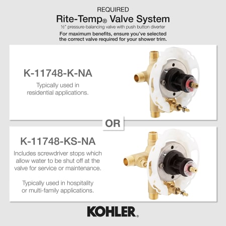 A large image of the Kohler K-T948-4 Info Guide
