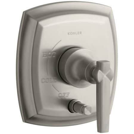 A large image of the Kohler K-T98759-4 Vibrant Brushed Nickel