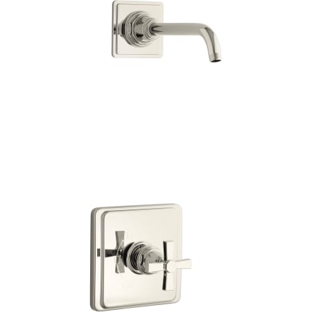 A large image of the Kohler K-TLS13134-3A Vibrant Polished Nickel