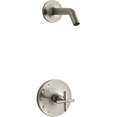 A large image of the Kohler K-TLS14422-3 Vibrant Brushed Nickel