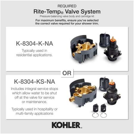 A large image of the Kohler K-TLS23503-4 Alternate Image