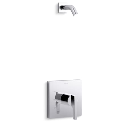 A large image of the Kohler K-TLS99764-4 Polished Chrome