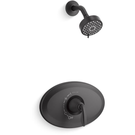 A large image of the Kohler K-TS21947-4Y Matte Black