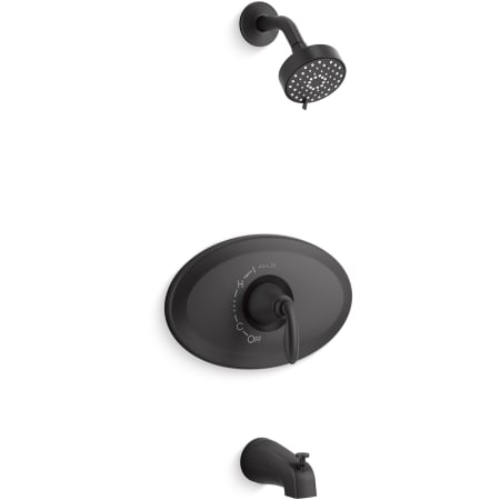 A large image of the Kohler K-TS21948-4G Matte Black