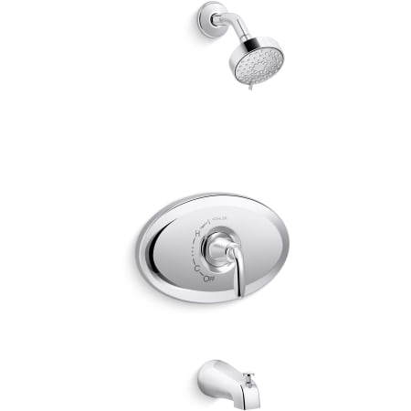 A large image of the Kohler K-TS21948-4G Polished Chrome