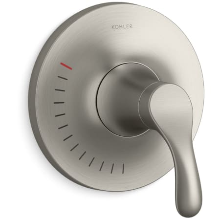 A large image of the Kohler K-TS23950-4 Vibrant Brushed Nickel