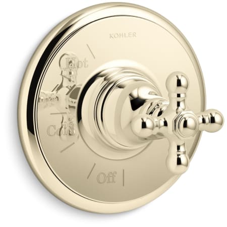 A large image of the Kohler K-TS72767-3 Vibrant French Gold