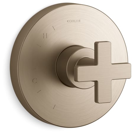 A large image of the Kohler K-TS73115-3 Vibrant Brushed Bronze