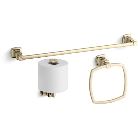 A large image of the Kohler Margaux Good Accessory Pack 1 French Gold