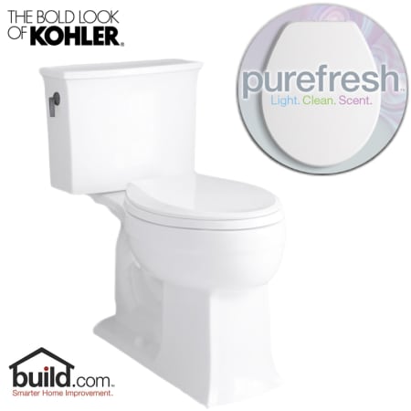 A large image of the Kohler PureFresh K-3551 White