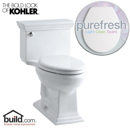 A large image of the Kohler PureFresh K-3813 White