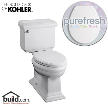 A large image of the Kohler PureFresh K-3816 White