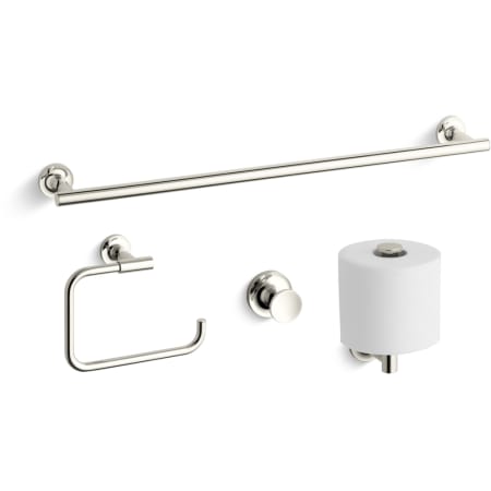 A large image of the Kohler Purist Better Accessory Pack 1 Polished Nickel