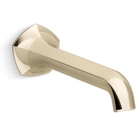 A large image of the Kohler K-T27011-ND Vibrant French Gold