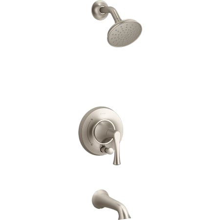 A large image of the Kohler K-T35944-4G Vibrant Brushed Nickel