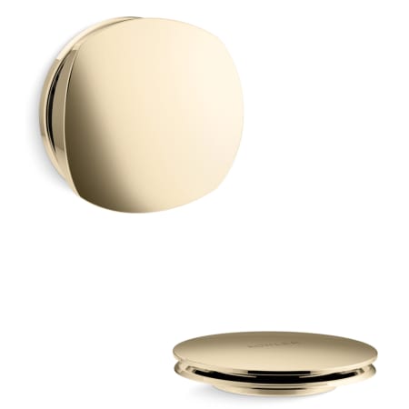 A large image of the Kohler K-T37391 Vibrant French Gold